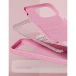 Чехол Elago для iPhone 15 Pro Soft silicone (Liquid) Ярко-розовый - фото 4