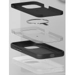 Чехол Elago для iPhone 15 Pro Max Soft silicone (Liquid) Черный (MagSafe) - фото 4