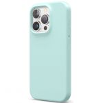 Чехол Elago для iPhone 15 Pro Soft silicone (Liquid) Мятный - фото 1