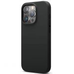 Чехол Elago для iPhone 15 Pro Soft silicone (Liquid) Черный - фото 1