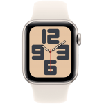 Apple Watch SE 2023, 40 мм, алюминиевый корпус «сияющая звезда», спортивный ремешок «Сияющая звезда» (S/M) фото 2