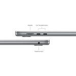Apple MacBook Air 15" (2023), M3 8-Core, 8 ГБ, 256 ГБ SSD, 10-Core GPU, русская раскладка, «серый космос» фото 6
