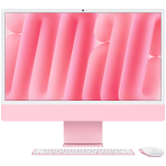 Apple iMac 24" Retina 4.5K (2024) M4, 8-Core, 16 ГБ, 256 ГБ SSD, 8-Core GPU, A2439, русская раскладка, розовый 1
