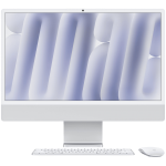 Apple iMac 24" Retina 4.5K (2024) M4, 10-Core, 16 ГБ, 256 ГБ SSD, 10-Core GPU, A2439, русская раскладка, серебристый 1