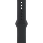 Apple Watch Series 10 (2024) 46 мм, алюминиевый корпус «чёрный оникс», спортивный ремешок чёрный, (M/L) 3