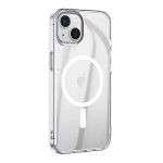 Чехол-накладка Hoco Light Series TPU magnetic protective для iPhone 15, полиуретан, прозрачный