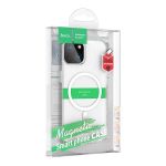 Чехол-накладка Hoco Light Series TPU magnetic protective для iPhone 15, полиуретан, прозрачный 2