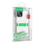 Чехол-накладка Hoco Light Series TPU magnetic protective для iPhone 15 Plus, полиуретан, прозрачный 2