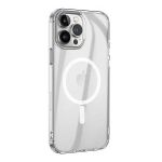 Чехол-накладка Hoco Light Series TPU magnetic protective для iPhone 15 Pro Max, полиуретан, прозрачный