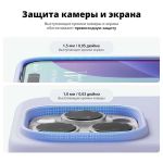 Чехол-накладка Elago Soft Silicone (Liquid) для iPhone 16 Pro Max, силикон, фиолетовый 3