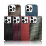 Чехол-накладка K-Doo Keivlar для iPhone 16 Pro Max, черный - синий 3