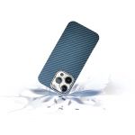 Чехол-накладка K-Doo Keivlar для iPhone 16 Pro, черный - коричневый 4