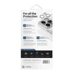 Чехол-накладка Uniq ClearVue 360 с MagSafe, iPhone 16 Pro Max, пластик+полиуретан (TPU), Lifepro+Optix glass+Camera lens, прозрачный 3