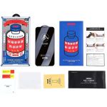 Защитное стекло на экран Remax GL-27 для iPhone XS Max/11 Pro Max, 6,5'', 3D, 9H, глянец, тонкая рамка, чёрный 3