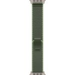 Apple Watch Ultra 3 (2025), 49 мм, корпус «натуральный титановый», ремешок Trail зеленый/неоновый (M/L) фото 3