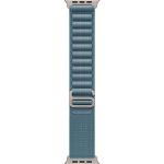 Apple Watch Ultra 3 (2025), 49 мм, корпус «натуральный титановый», ремешок Alpine светло-голубой (M/L) фото 3