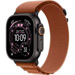 Apple Watch Ultra 3 (2025), 49 мм, корпус «чёрный титановый», ремешок Alpine терракота (M/L)