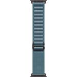 Apple Watch Ultra 3 (2025), 49 мм, корпус «чёрный титановый», ремешок Alpine светло-голубой (M/L) фото 3