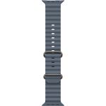 Apple Watch Ultra 3 (2025), 49 мм, корпус «натуральный титановый», ремешок Ocean «якорный синий» (M/L) фото 3