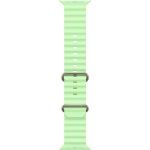 Apple Watch Ultra 3 (2025), 49 мм, корпус «натуральный титановый», ремешок Ocean «неоновый зелёный» (M/L) фото 3