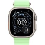 Apple Watch Ultra 3 (2025), 49 мм, корпус «натуральный титановый», ремешок Ocean «неоновый зелёный» (M/L) фото 2