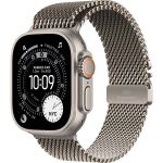 Apple Watch Ultra 3 (2025), 49 мм, корпус «натуральный титановый», ремешок «миланский сетчатый» «натуральный титановый» (M/L)