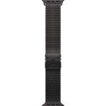 Apple Watch Ultra 3 (2025), 49 мм, корпус «чёрный титановый», ремешок «миланский сетчатый» чёрный (M/L) фото 3