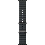 Apple Watch Ultra 3 (2025), 49 мм, корпус «натуральный титановый», ремешок Ocean чёрный (M/L) фото 3