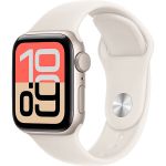 Apple Watch SE 3 2025, 40 мм, алюминиевый корпус «сияющая звезда», спортивный ремешок «cияющая звезда» (S/M)