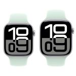 Apple Watch Series 10 (2024) 42 мм, алюминиевый корпус «чёрный оникс», спортивный ремешок чёрный, (S/M) 5