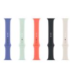 Apple Watch Series 10 (2024) 46 мм, алюминиевый корпус серебристый, спортивный ремешок «деним», (M/L) фото 7