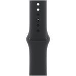 Apple Watch Series 11 (2025) 42 мм, алюминиевый корпус «чёрный оникс», спортивный ремешок чёрный, (S/M) фото 3