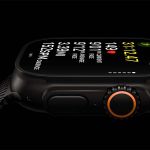 Apple Watch Ultra 3 (2025), 49 мм, корпус «натуральный титановый», ремешок Trail чёрный/угольно-чёрный (M/L) фото 7
