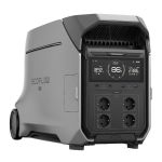 Электростанция EcoFlow DELTA Pro 3, портативная, ёмкость 4096 Втч, мощность 4000 Вт АКБ, 2 DC, 2 USB-A, 2 USB-C, 5 220В, серый фото 3