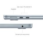 Apple MacBook Air 15.3" (2026), M5 10-Core, 24 ГБ, 1 ТБ SSD, 10-Core GPU, русская раскладка, серебристый фото 9