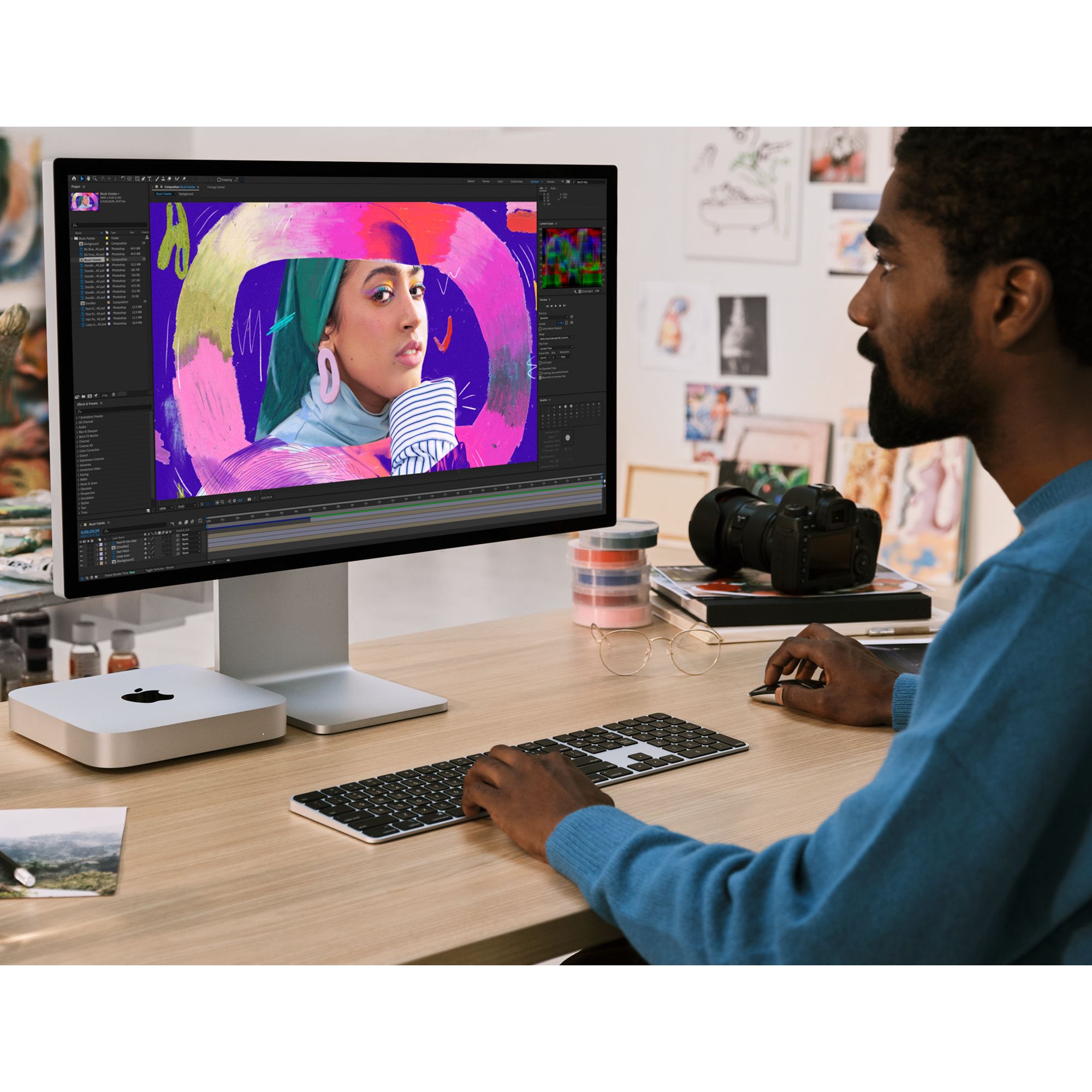 Apple Mac mini (2023) с чипом M2 Pro (10‑core GPU 16-core , 16GB