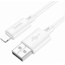 Кабель Hoco X88 с USB-A на Lightning, 1 метр, белый - фото 1