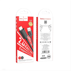 Кабель Hoco X88 с USB-A на Lightning, 1 метр, чёрный - фото 5