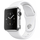 Apple Watch 38 мм, белый спортивный ремешок 130-200 мм (MJ302)