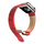 Фото кожаного ремешка HOCO для Apple Watch 42 мм, красного