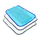 Набор салфеток iRobot Microfiber Cleaning Cloth, белые/голубые-фото