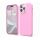 Elago для iPhone 14 Pro Max чехол Soft silicone (Liquid) Ярко-розовый - фото 1