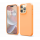 Elago для iPhone 14 Pro чехол Soft silicone (Liquid) Апельсин - фото 1