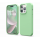 Elago для iPhone 14 Pro чехол Soft silicone (Liquid) Пастельно-зеленый - фото 1