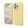 Elago для iPhone 14 Pro чехол Soft silicone (Liquid) желтый - фото 1