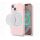Elago для iPhone 14 чехол MagSafe Soft silicone case Розовый - фото 1