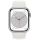 Apple Watch Series 8, 41 мм, алюминиевый корпус серебристый, спортивный ремешок белый (S/M) - фото 2