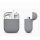 Чехол силиконовый Elago для AirPods Silicone case Средний серый - фото 3