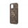 Чехол Guess для iPhone 13 PU 4G Big metal logo Жесткий коричневый - фото 3