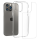 Чехол-накладка Spigen Ultra Hybrid Quartz для iPhone 14 Pro, полиуретан (TPU), прозрачный - фото 3